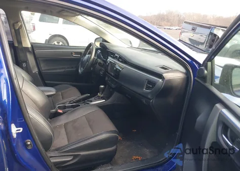 2015 Toyota Corolla S Plus из США, поврежденный, VIN 2T1BURHE5FC251659